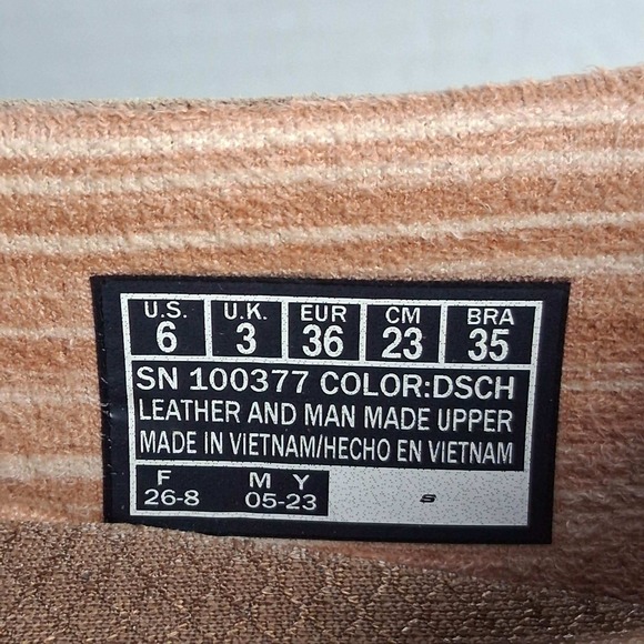 Skechers Women‎ Slip On Shoes Brown Suede Leather Comfort Loafers Size 6 - Picture 6 of 6